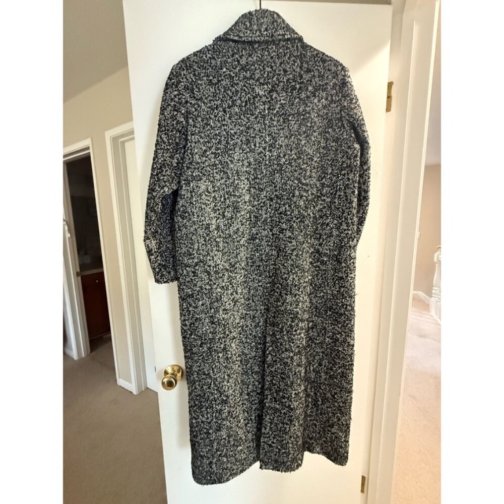 Mango x Pernille Wool Blend Flecked Limited Coat New - Picture 10 of 13